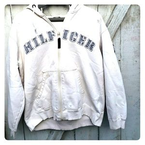 Tommy Hilfiger white hoodie